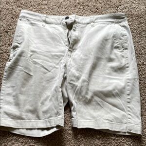 Men's Classic White Shorts